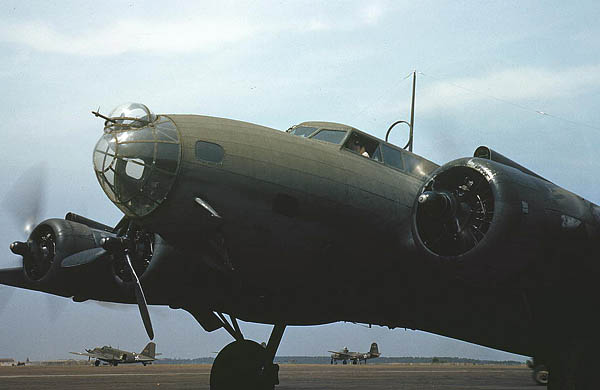 YB-17 Bomber Color Pictures