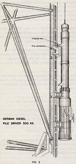 [German Diesel Pile Driver]